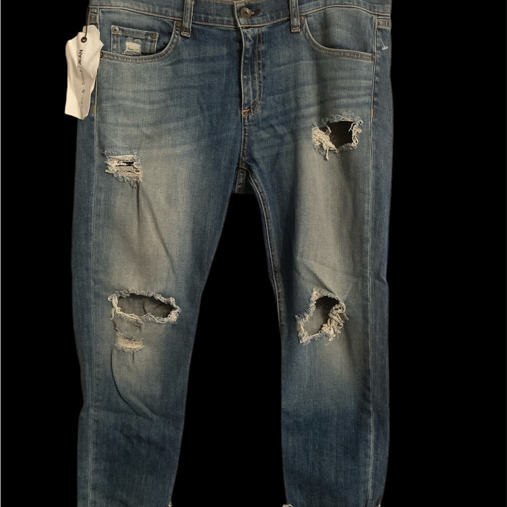 Rag & Bone Women’s Distressed Blue Jeans 

Style W2592K510DEL